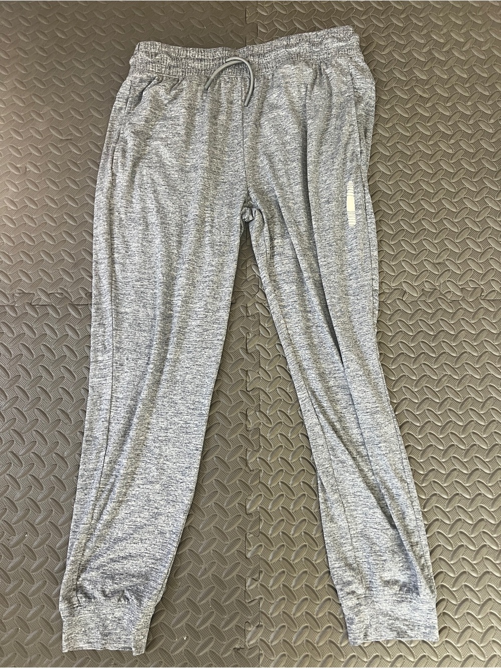 90 Degree By Reflex Women's Heather Gray Jogger Track Pants